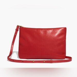 Madewell Vibrant Red Crossbody Bag